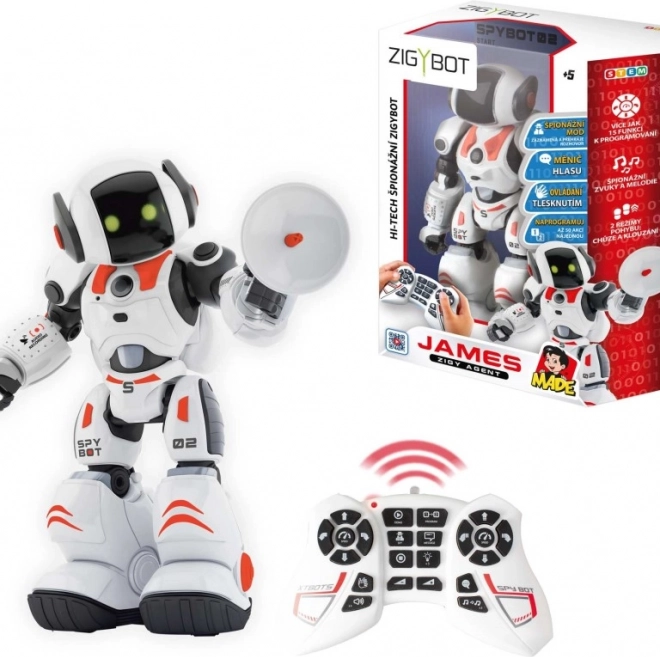 Robot espion Zigybot James