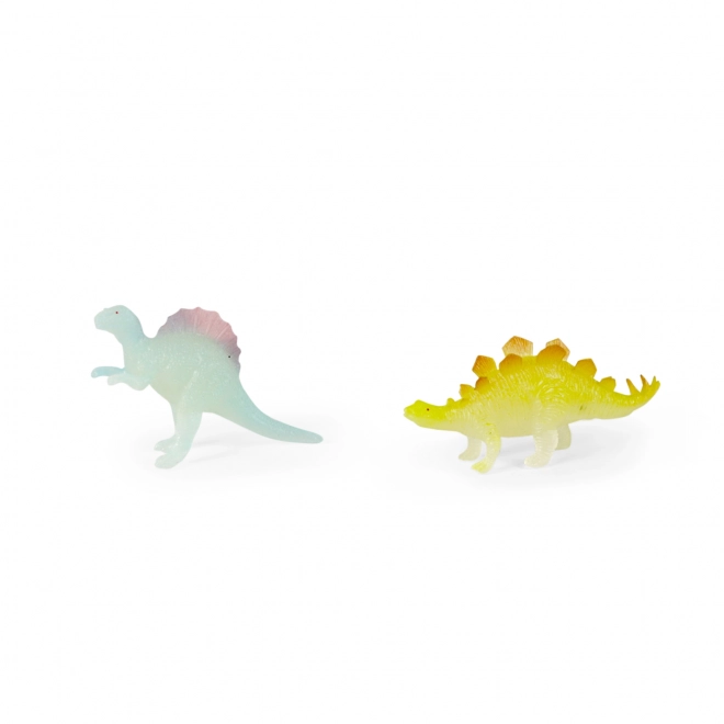 Les dinosaures brillent dans le noir 9 pcs dans un sac