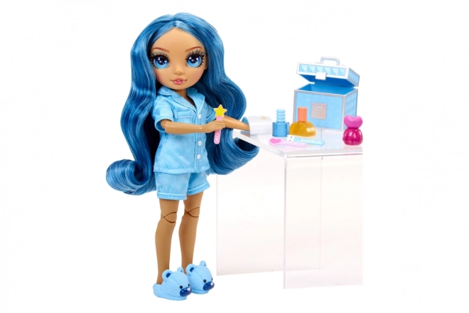 Rainbow High Junior Fashion poupée en pyjama - Skyler Bradshaw