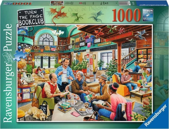Puzzle Club de lecture Tourner la page 1000 pièces