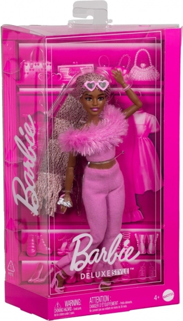 barbie deluxe style – ensemble duveteux rose