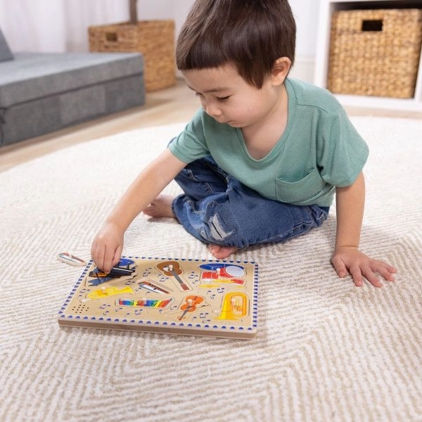 Puzzle sonore - Instruments de musique