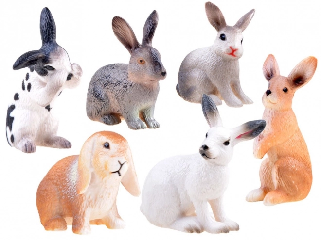 Figurine Lapin de la série Animaux de la Ferme