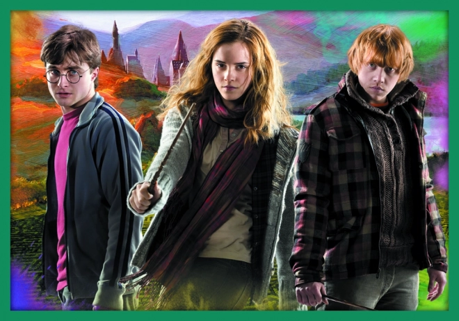 Puzzle Harry Potter - Dans le monde d'Harry Potter 10 en 1