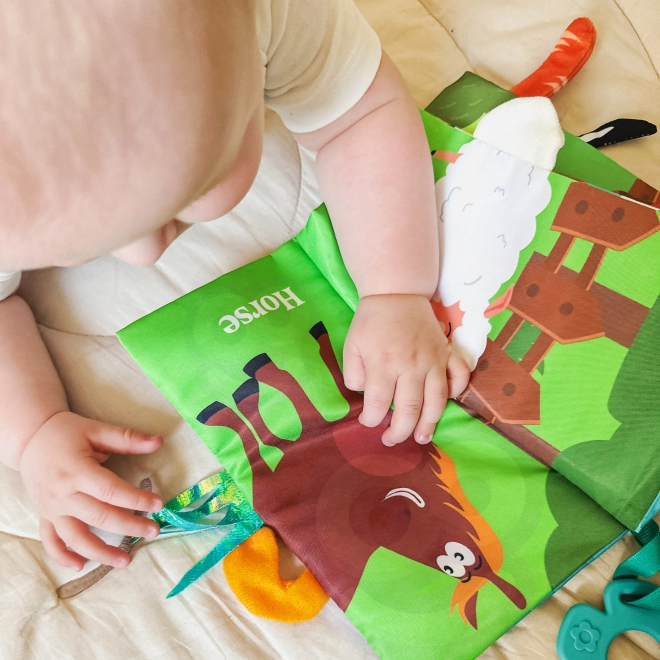 Livre de queues d'animaux en tissu WOOPIE