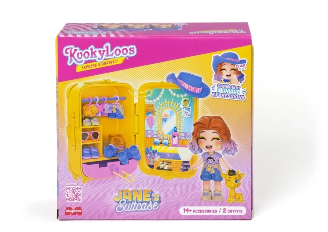KookyLoos - Jane dans une valise avec accessoires