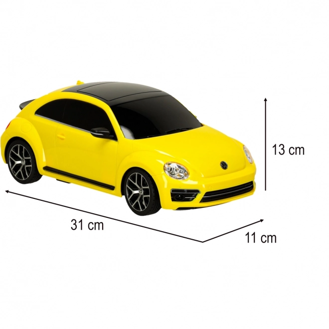 Voiture télécommandée R/C Volkswagen Coccinelle Rastar 1:14 jaune