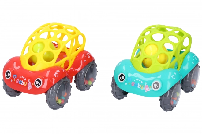 Petite voiture hochet 11,5 cm