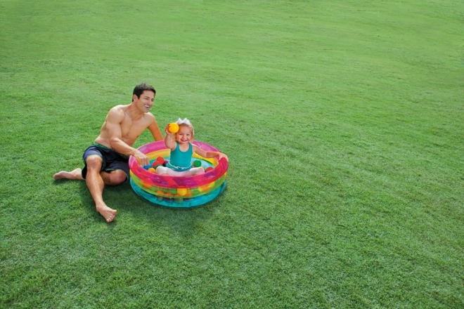 Piscine avec balles