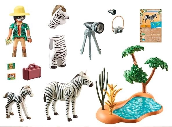 Playmobil® Wiltopia 71295 En voyage avec le photographe animalier