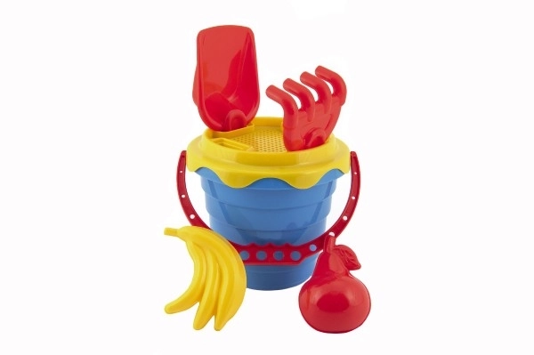 Set pour sable - seau avec accessoires