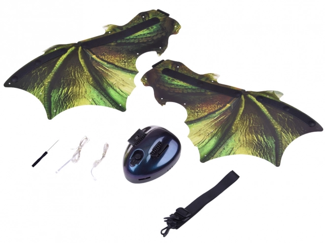 Ailes de dragon lumineuses furie nocturne