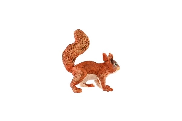 Écureuil commun en plastique 9cm en sachet