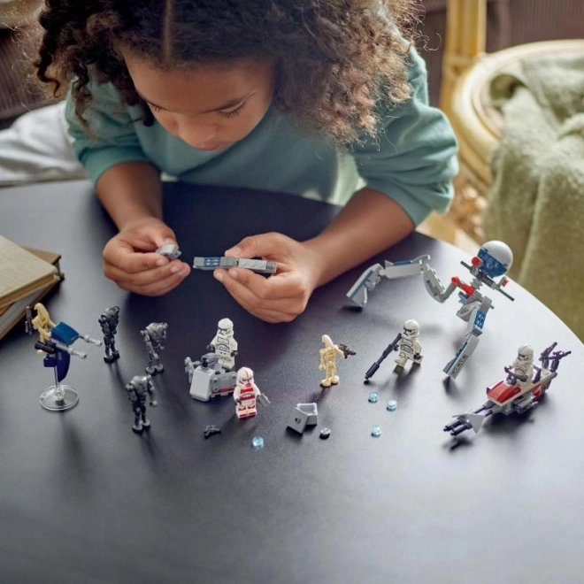 LEGO4 Star Wars2 75372 Pack de bataille du soldat clone et droïde de combat