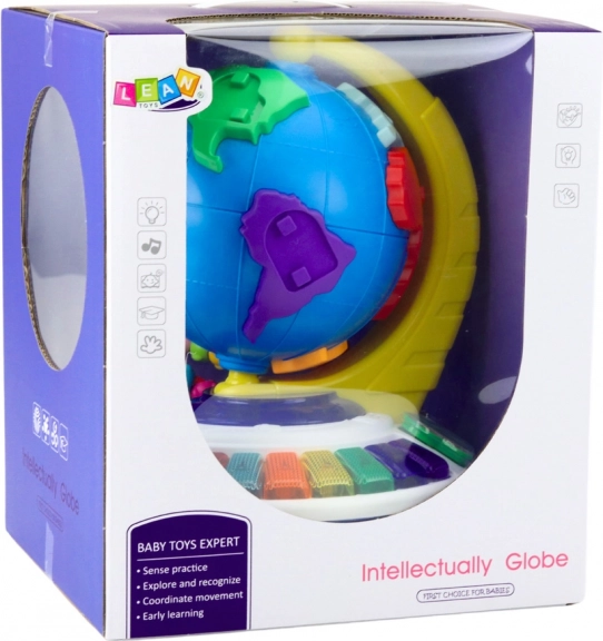 Globe éducatif interactif pour enfants