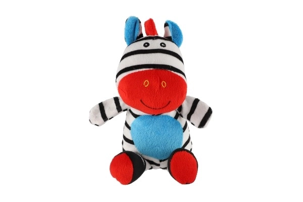 Hochet en peluche zèbre pour bébés