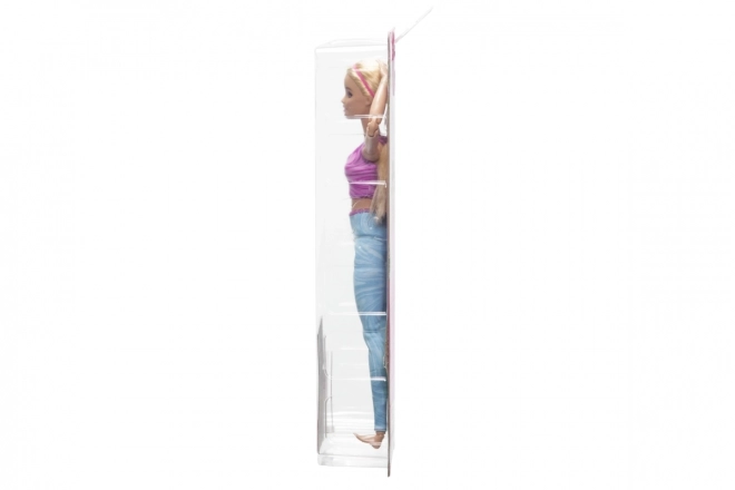 Barbie en mouvement - Blonde avec leggings bleus HRH27