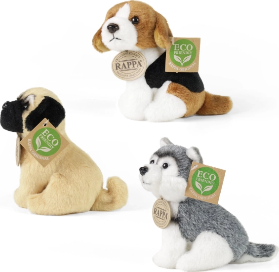 Races réalistes : Beagle, Carlin et Husky