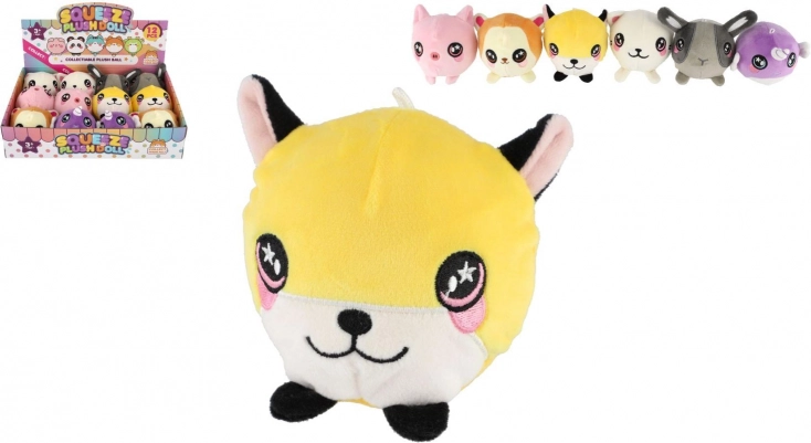 peluches animales 9 cm – assortiment de mini compagnons adorables à tenir en main