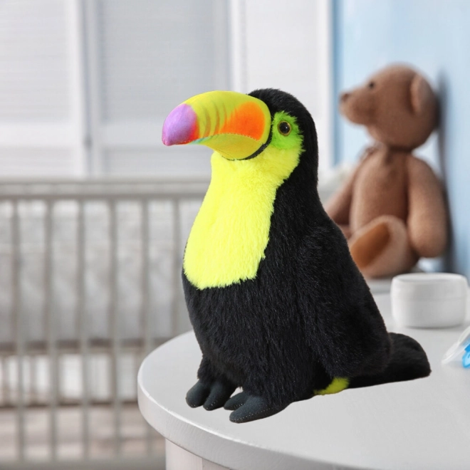 Toucan en peluche 30 cm
