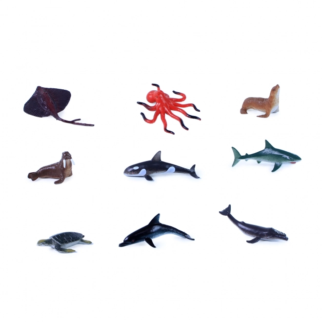Animaux marins 9 pcs en sachet