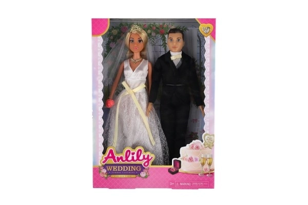 Poupées Anlily mariée et marié