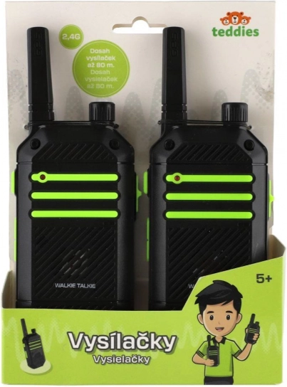 Talkies-walkies pour enfants 2,4 GHz avec portée de 80 mètres