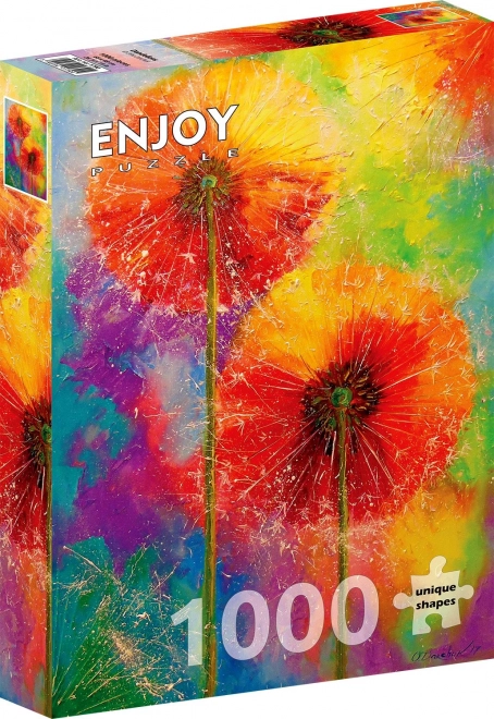 Puzzle pissenlits 1000 pièces