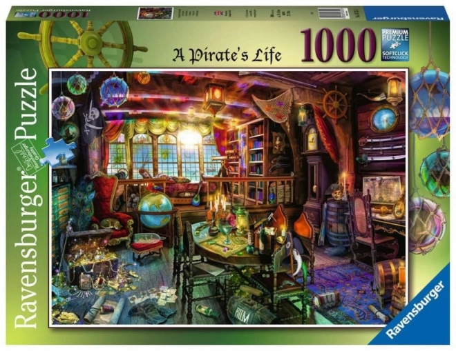 Puzzle Ravensburger 1000 pièces La Vie de Pirate