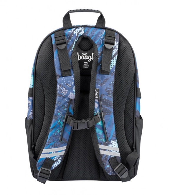 BAAGL Cartable scolaire Skate Struktury