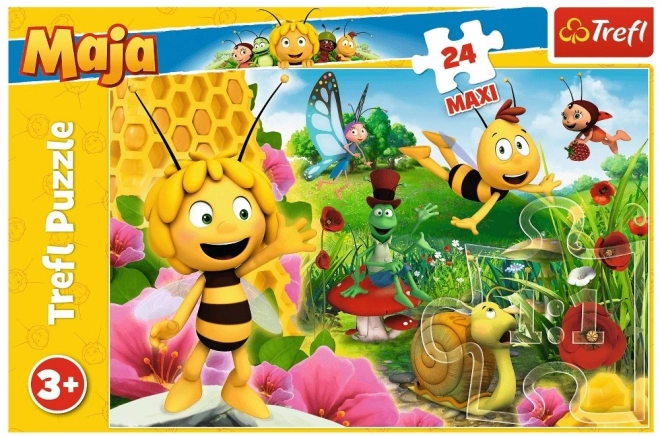 Puzzle 24 Maxi - Dans le monde de Maya l'abeille