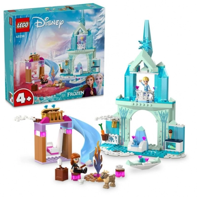 LEGO Disney Princesse 43238 Elsa et le château de la Reine des neiges