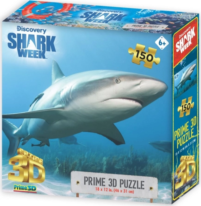 PRIME Puzzle 3D Requin Pérez 3D 150 pièces