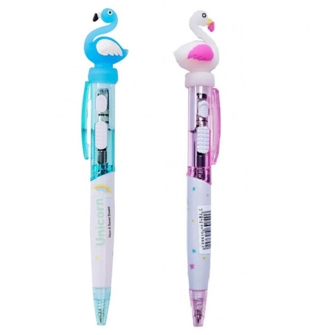 Stylo GoParty Flaming LED avec flamant