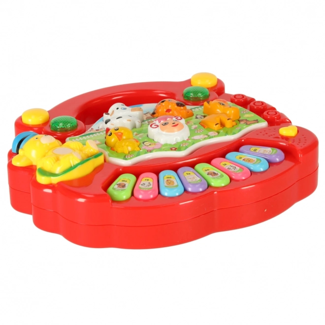 Piano éducatif pour enfants - ferme