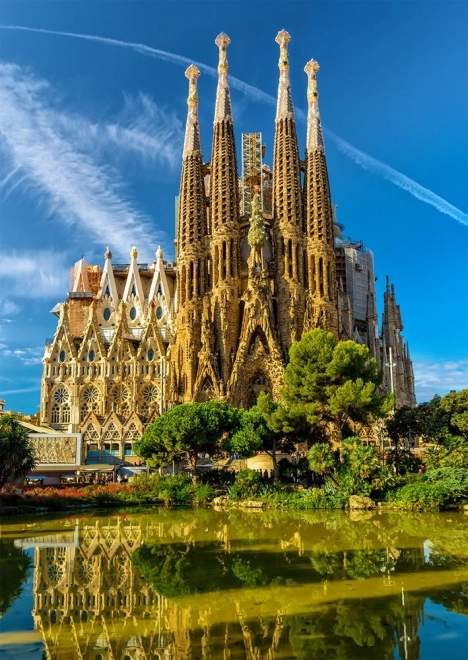 Puzzle Sagrada Família, Barcelone 1000 pièces