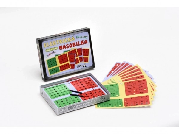 Jeu de société électronique de multiplication sur piles