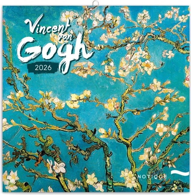 Calendrier avec notes Vincent van Gogh 2026