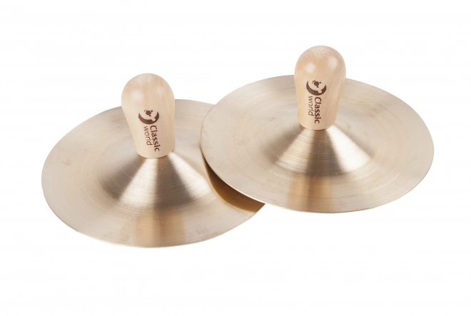 CLASSIC WORLD cymbales pour enfants 9 cm – 2 pcs