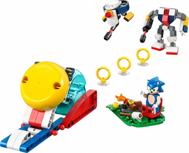 Briques Sonic et bataille de camping