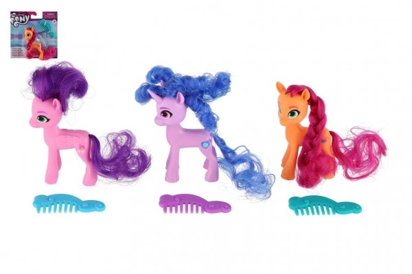 Licorne ou Poney My Little Pony figurine coiffante avec peigne