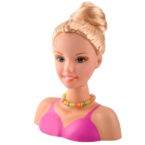 Tête de coiffure avec accessoires 23437
