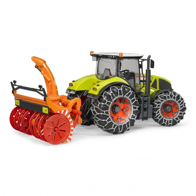 Bruder Tracteur Class Axion 950 avec fraise à neige