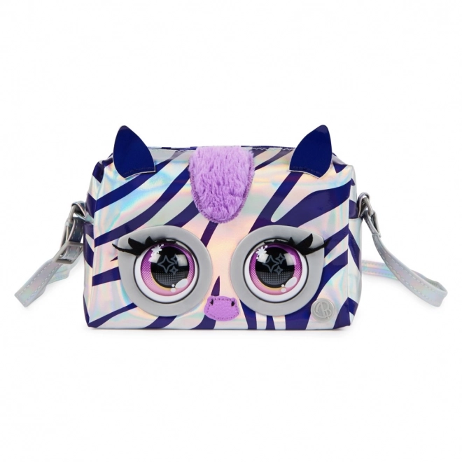 Sac interactif zèbre Purse Pets en métal