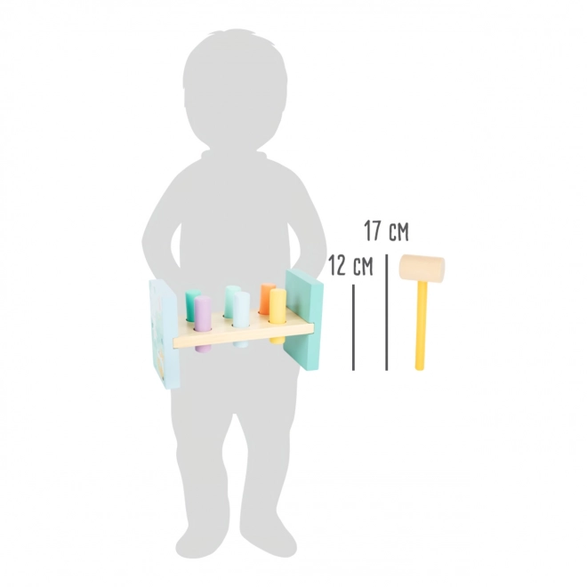 Marteau en couleurs pastel par small foot