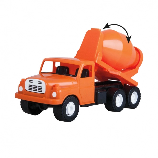 Auto Tatra 148 - bétonnière orange