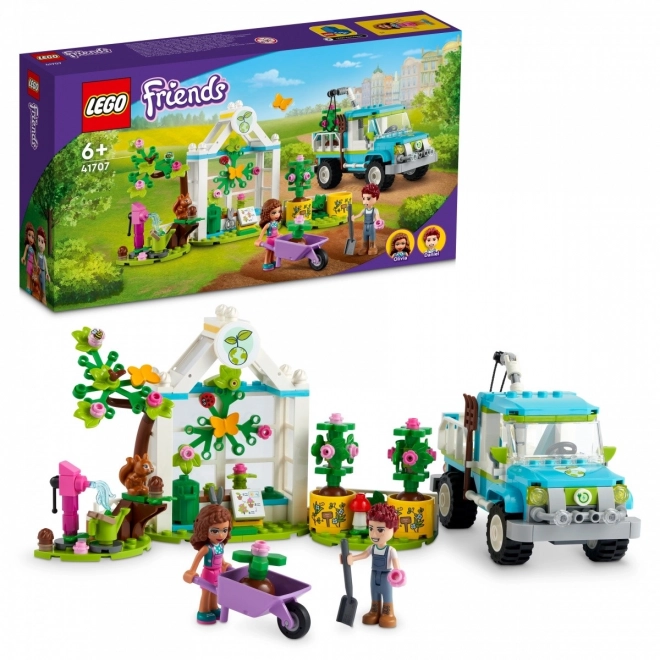 Voiture planteuse d'arbres LEGO Friends