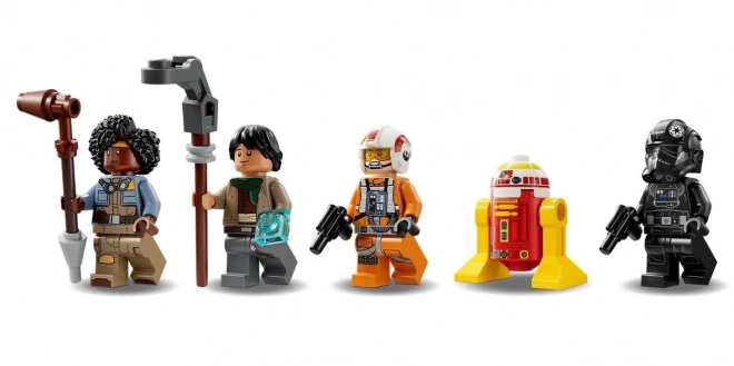 LEGO Star Wars 75393 Intercepteur TIE et X-wing - ensemble combiné