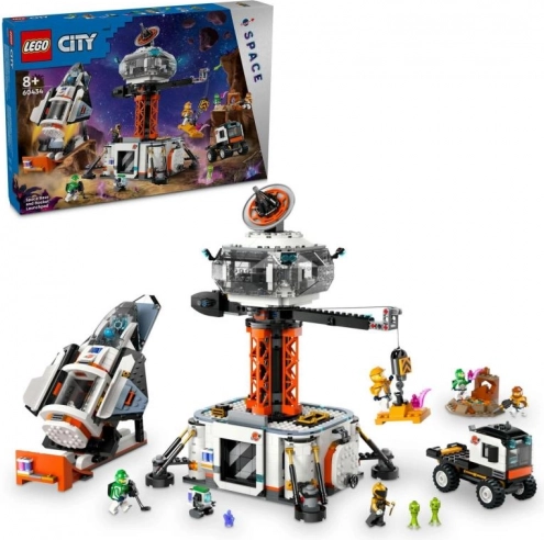 LEGO City 60434 Base spatiale et rampe de lancement pour fusée