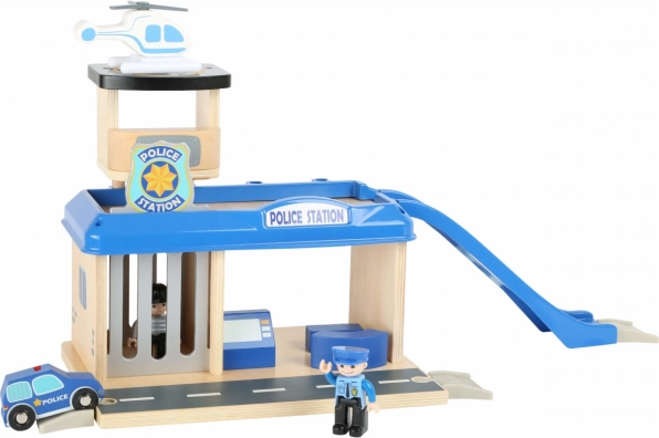 Station de police en bois Small Foot avec accessoires